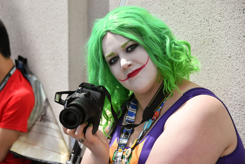 Go on, smile for the Joker’s camera.